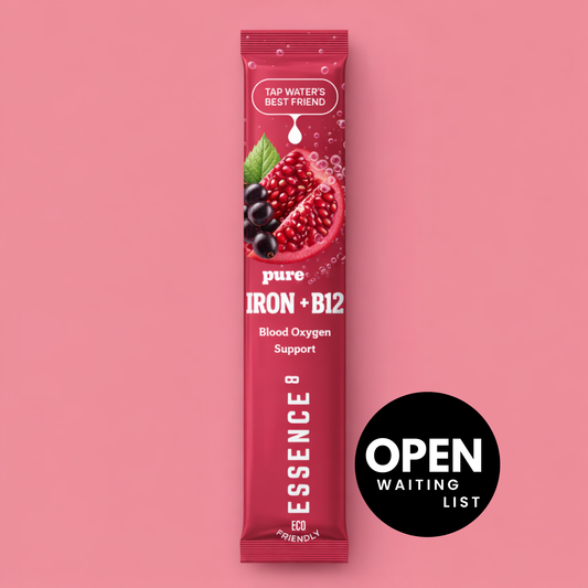 Iron + B12 (Černý rybíz & Granátové jablko)